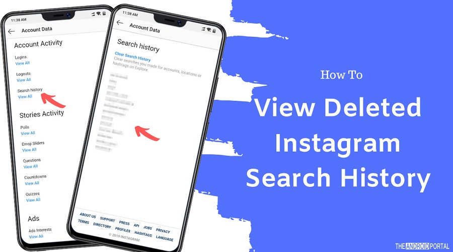 Steps to Clear Instagram Search History